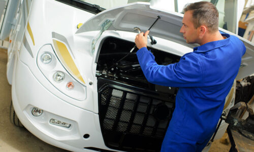 Taller de mecánica para autocaravanas, caravanas y campers