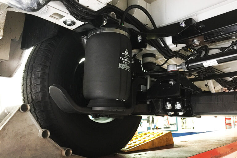 Instalación de Suspensión Neumática integral VB FullAir para autocaravanas