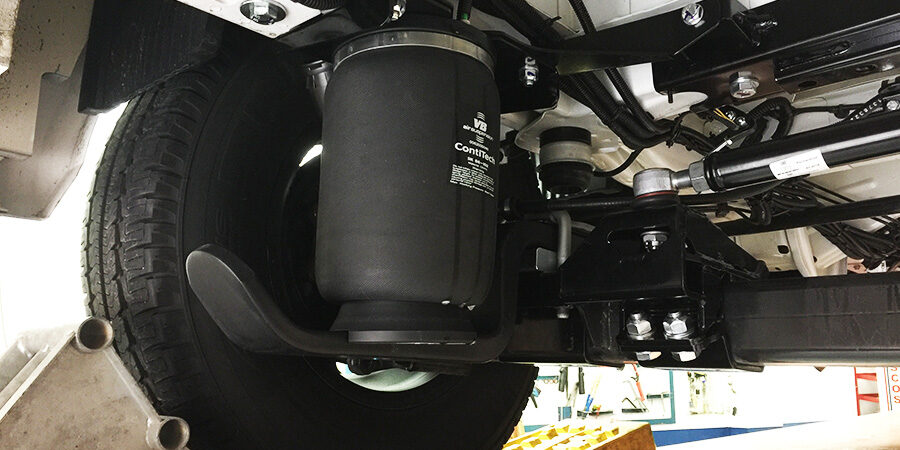 Instalación de Suspensión Neumática integral VB FullAir para autocaravanas
