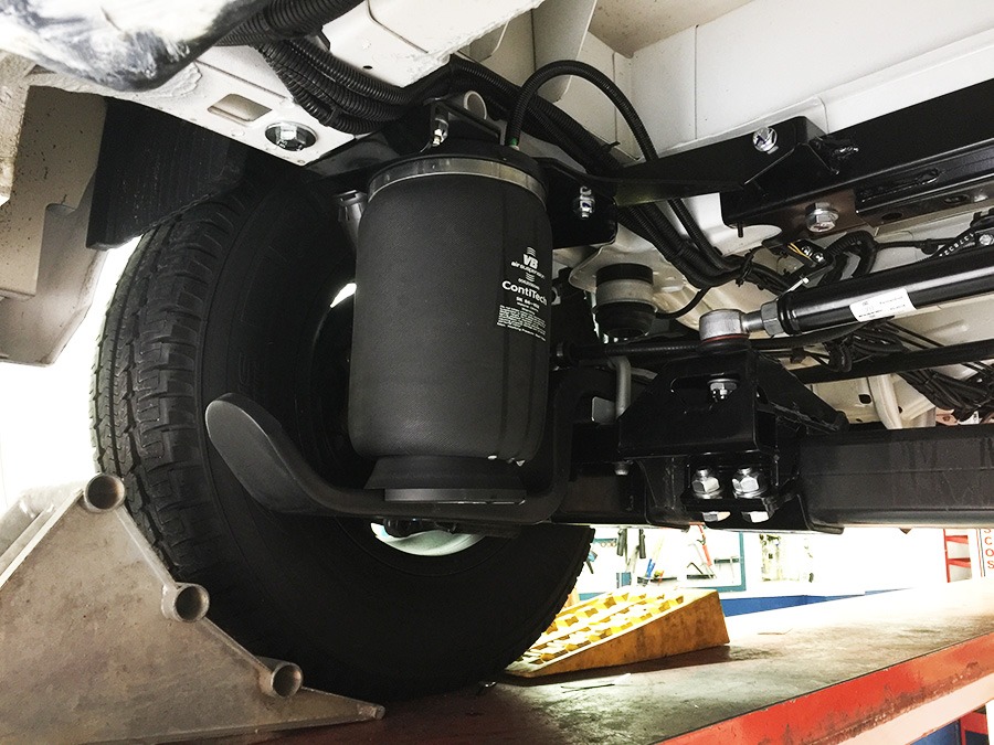 Instalación de Suspensión Neumática integral VB FullAir para